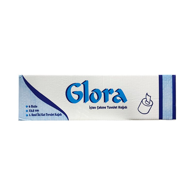 Glora İçten Çekme Tuvalet Kağıdı 4 Kg. ( 6 Rulo )