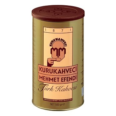 Kurukahveci Mehmet Efendi Türk Kahvesi Teneke Kutu 500 gr.