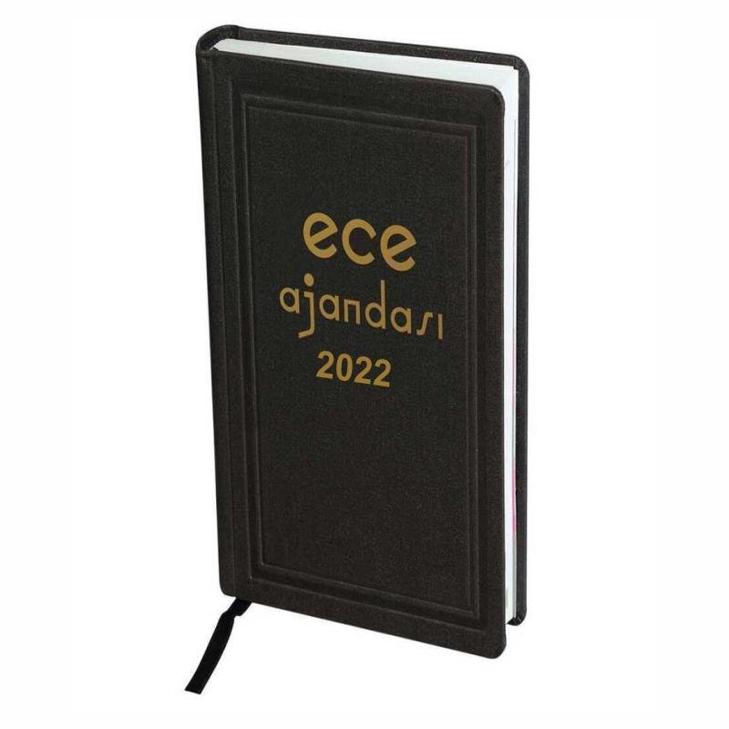 Ece Ajanda 17x33 Asya Günlük Ticari Çizgili