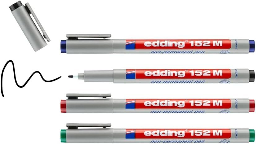 Edding 152 M Asetat Kalemi - Dayanıklı (Orta)