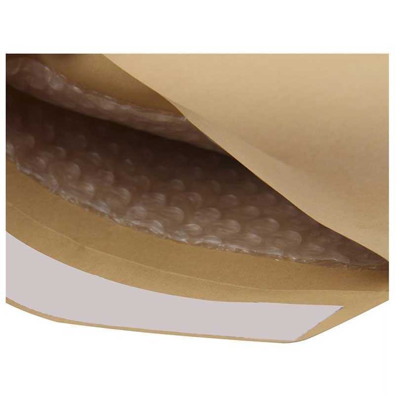 Hava Kabarcıklı Zarf 17 x 18 cm 10 Adet - Kraft