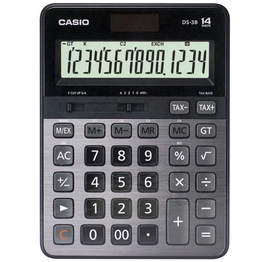 Casio DS-3B Profesyonel Masaüstü Hesap Makinesi 14 Haneli