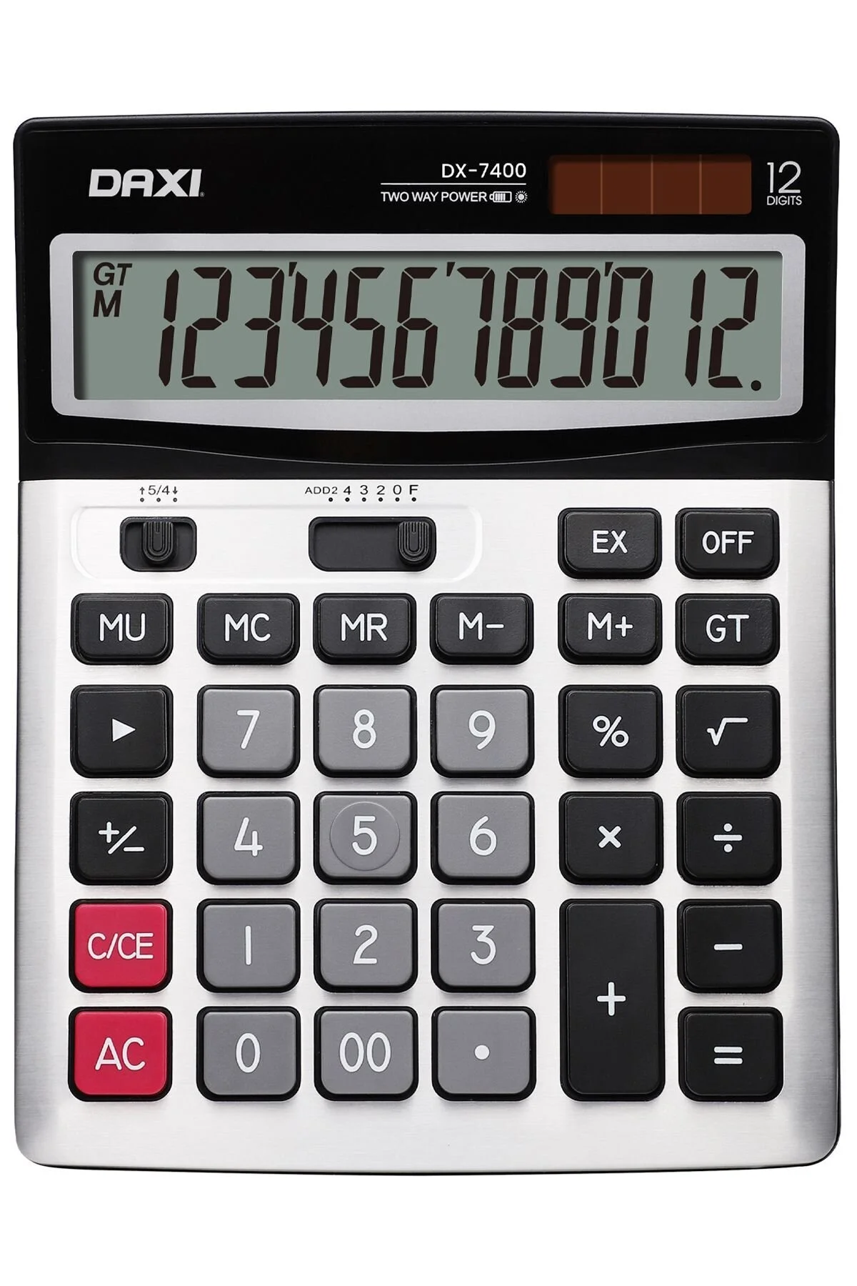 Daxi DX-7400 Masaüstü Hesap Makinesi 12 Haneli