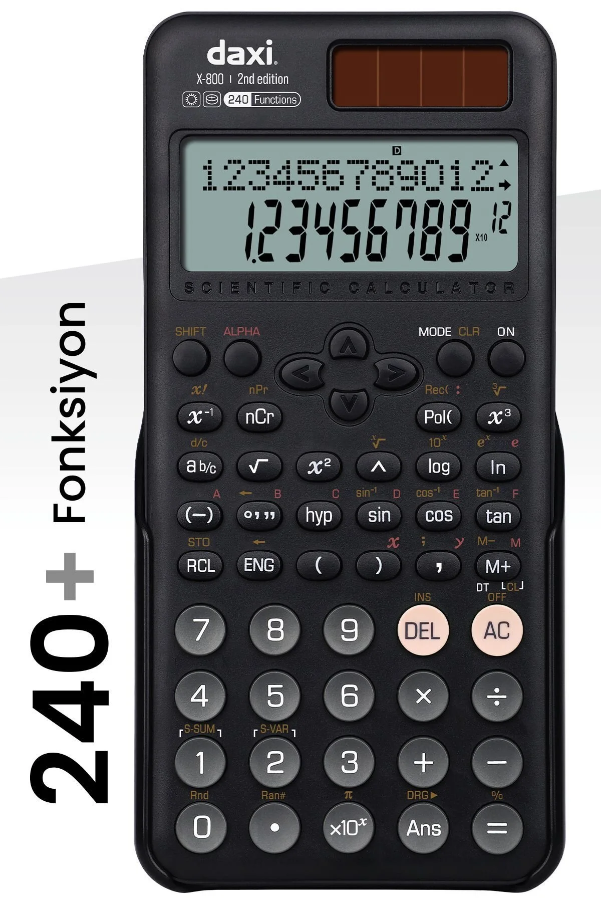 Daxi X-800  240 Fonksiyonlu Bilimsel Hesap Makinesi