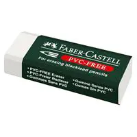 Faber Castell 188520 PVC-Free Büyük Silgi - Beyaz