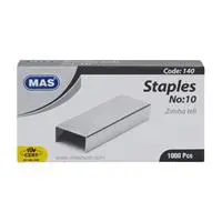 MAS Zımba Teli No: 10 1.000 Adet - Beyaz