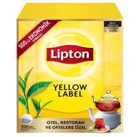 Lipton Yellow Label Bardak Poşet Çay 2 g x 500 Adet