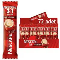 Nescafe 3'ü 1 Arada Hazır Kahve 17.5 g x 40 Adet