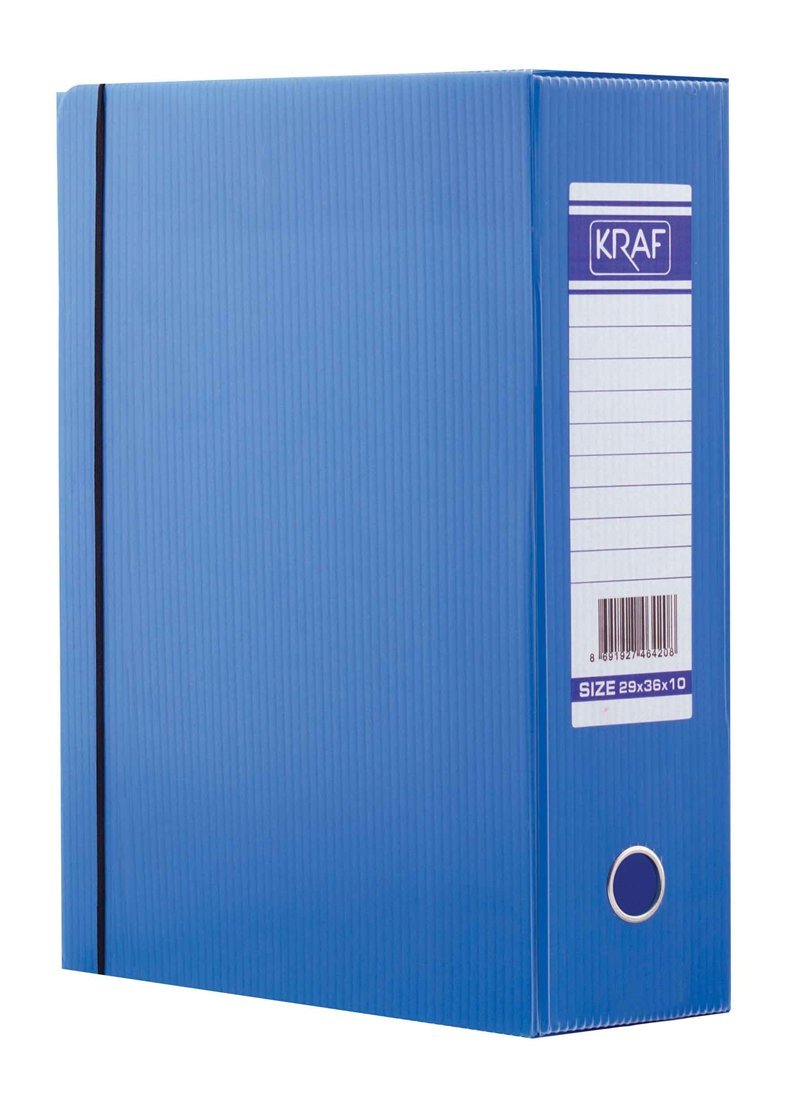 Kraf Arşiv Kutusu 9 x 24 x 32 cm - Mavi