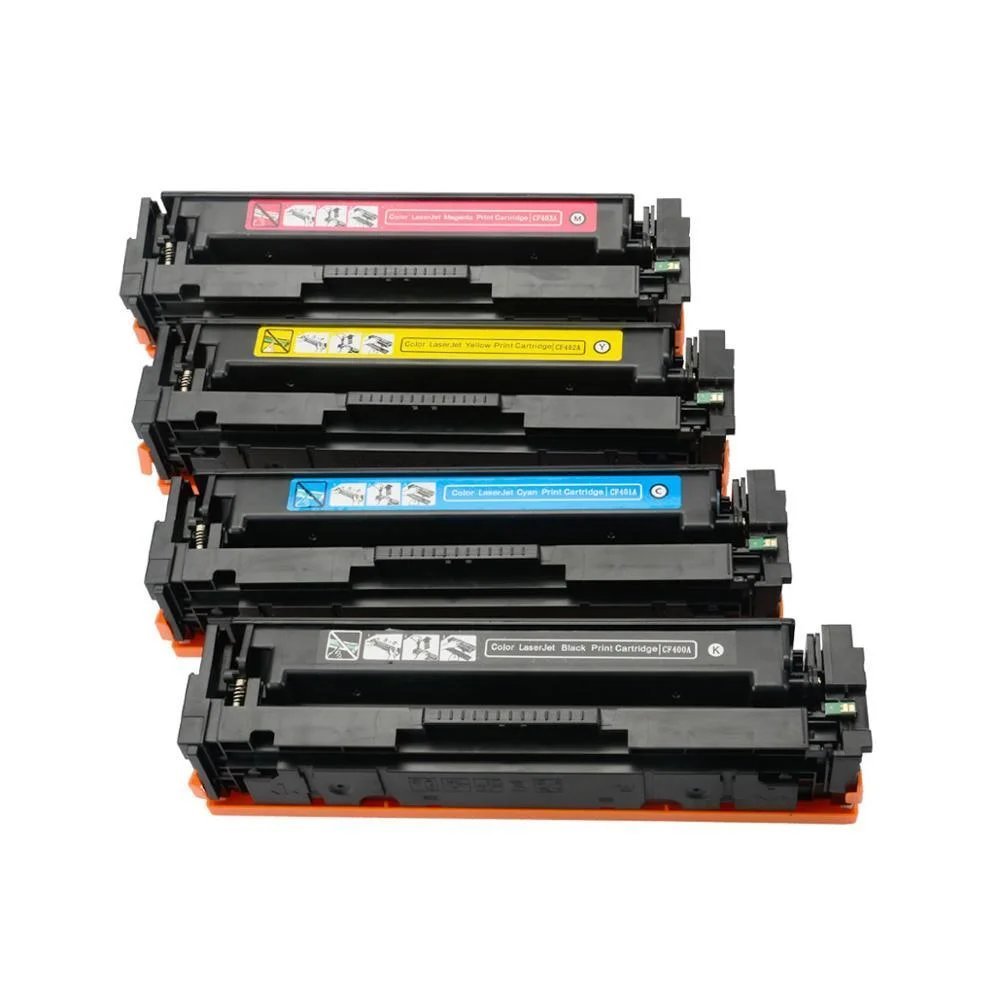 Muadil CMYK 4'lü Renkli Toner Seti