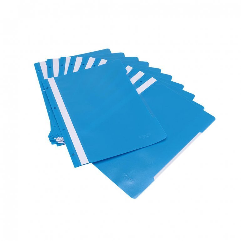 Noki 4828 Eko Telli Dosya Plastik 50 Adet - Mavi