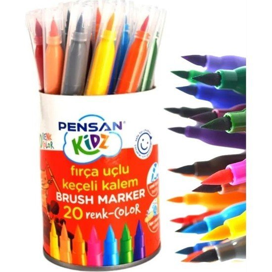 Pensan Yıkanabilir Keçeli Kalem