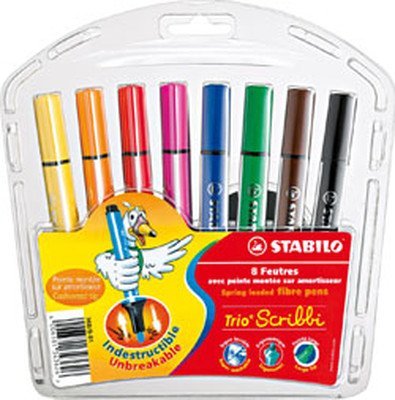 Stabilo Trio Scribbi Çocuk Keçeli Kalem